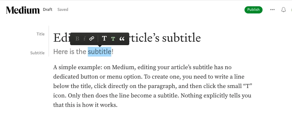 Medium subtitles problem 